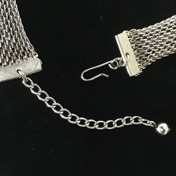 Sleek Napier Vintage Silver Necklace - Picture 7 of 8